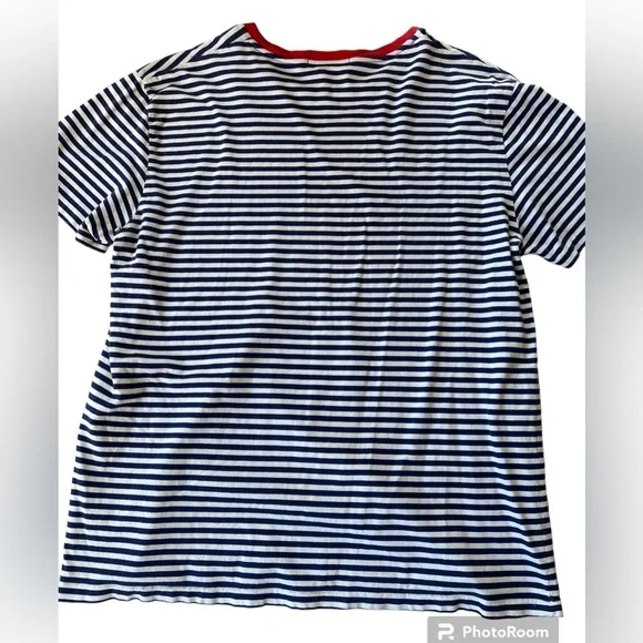 Polo Ralph Lauren Striped Crew Neck T Shirt Size Large - Picture 5 of 13